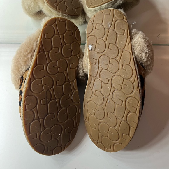 Leopard print scuffette Uggs - Picture 10 of 11